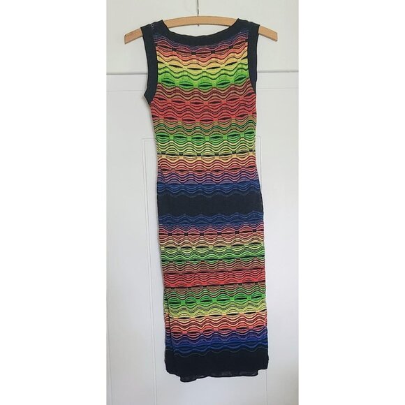 M by Missoni Multicolour Bodycon Tank Dress Size 8 US - Picture 2 of 3